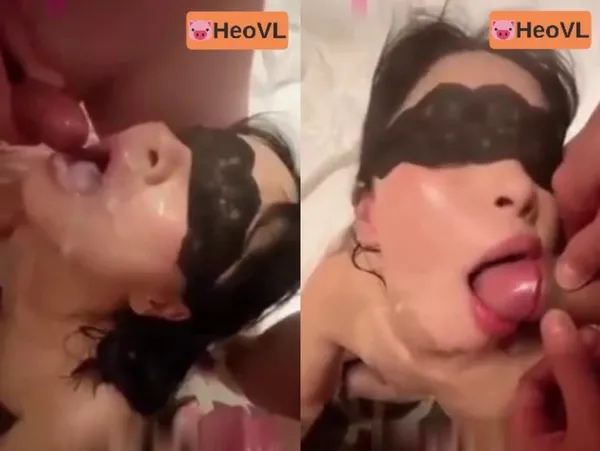 sex hentai mẹ kế Tưới tinh tập thể lên mặt cho em nuốt